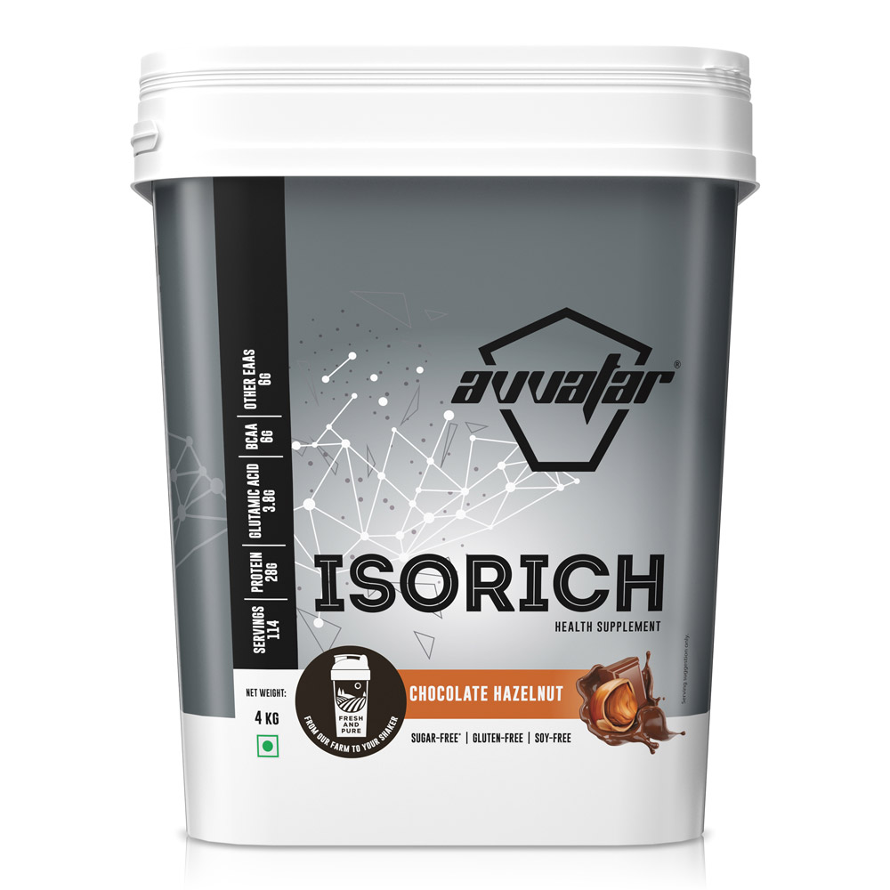 Buy the trending sensation Chocolate Hazelnut Isorich protein powder. Experience the fusion of flavour and fitness. Get yours today!