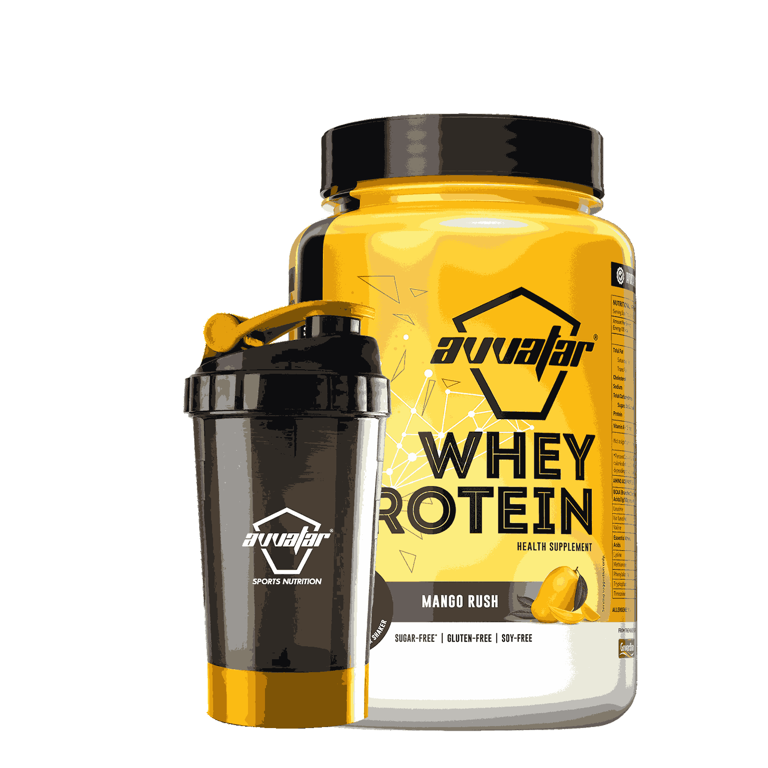 Build strength & enable muscle growth using Avvatar whey protein, 1 kg Mango Rush flavour, with 100% fresh cow's milk. Order now from Avvatarindia.com.